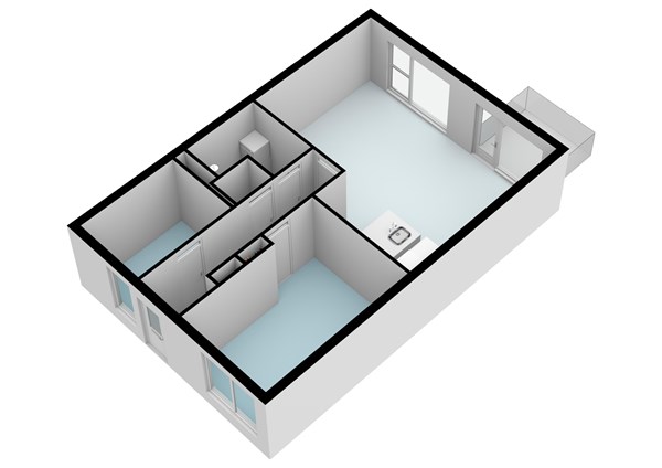 Floor plan - Demerarastraat 29, 1102 MZ Amsterdam 